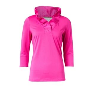 Pink Ruffle Top by Gretchen Scott Brand New (never worn)